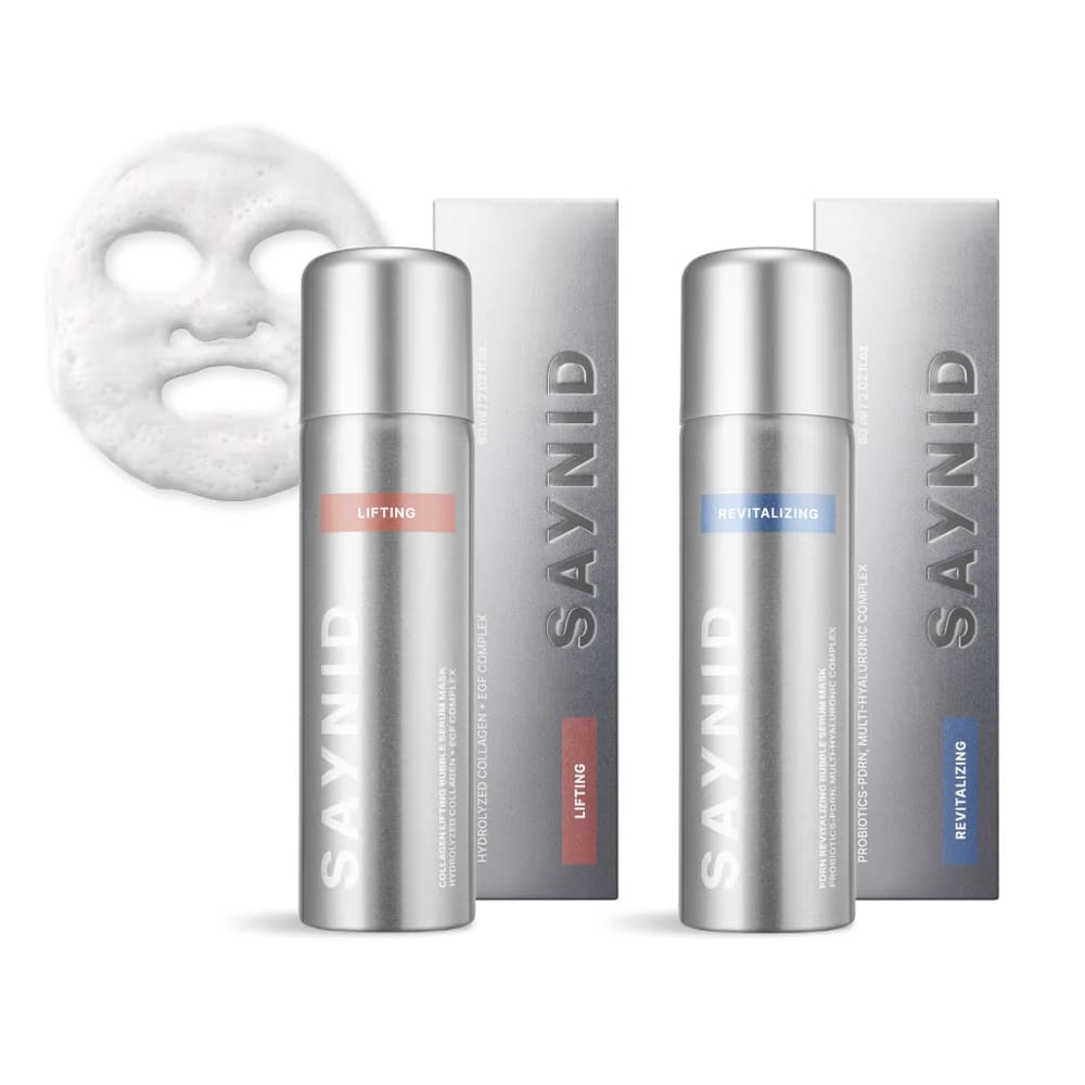 CO₂ Bubble Serum Mask Duo | Collagen + PDRN
